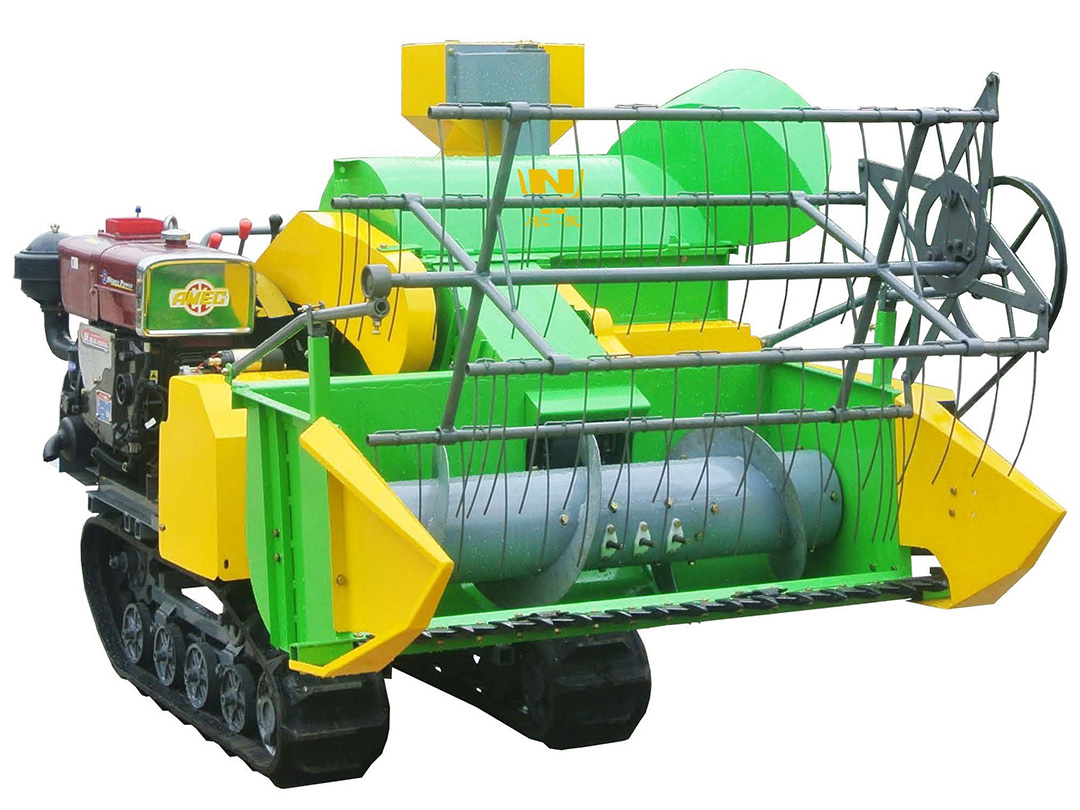 Combine Rice and Wheat Harvester