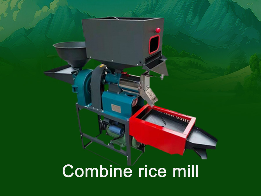 Combine rice mill