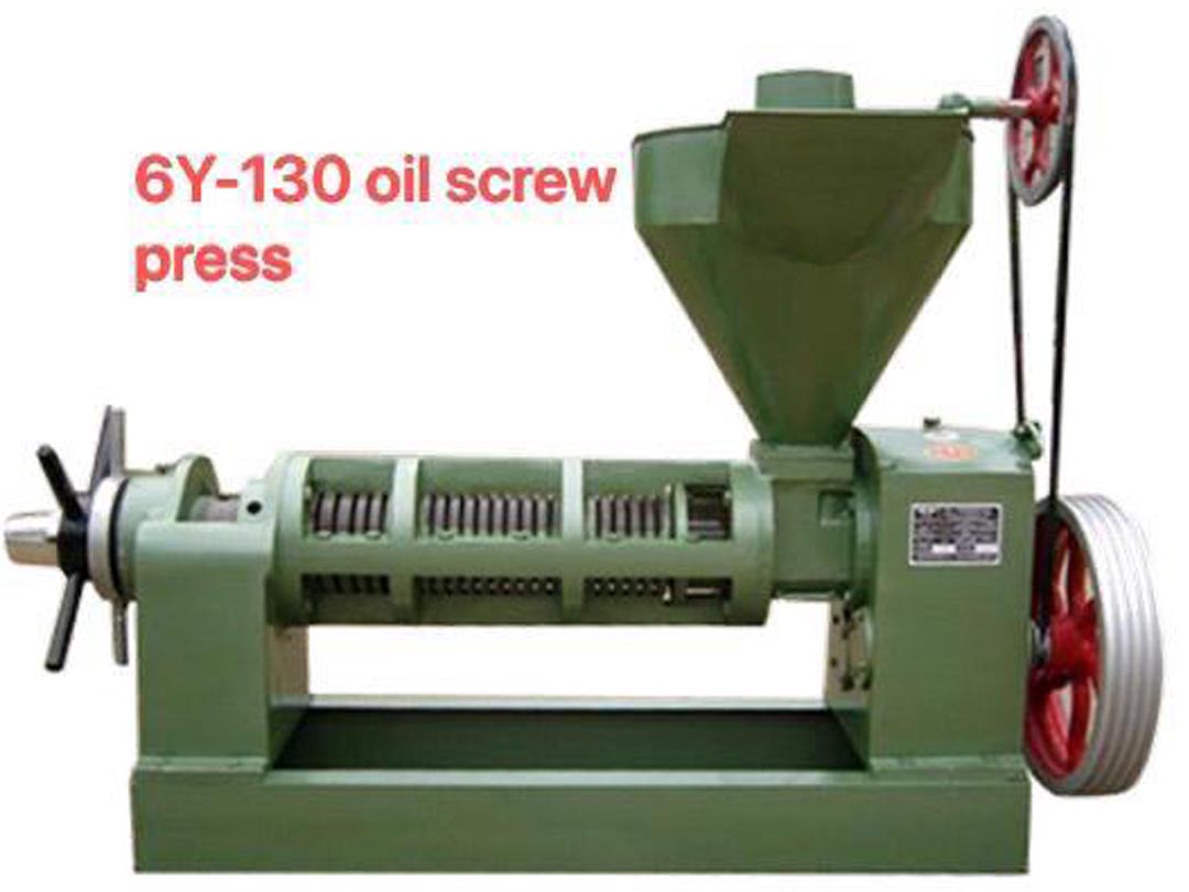 Palm oil screw press