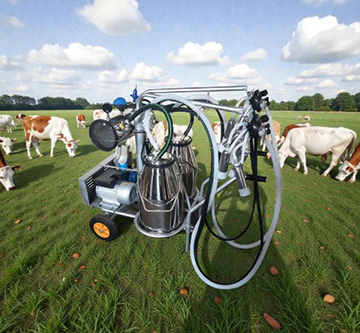 mobile milking machine